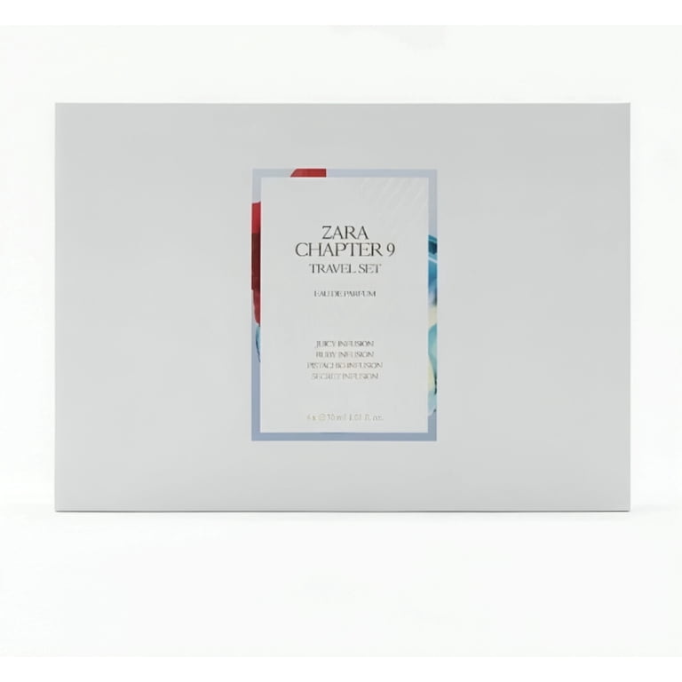 Zara Chapter 9 Travel Set Eau De Parfum for Women New Fragrance