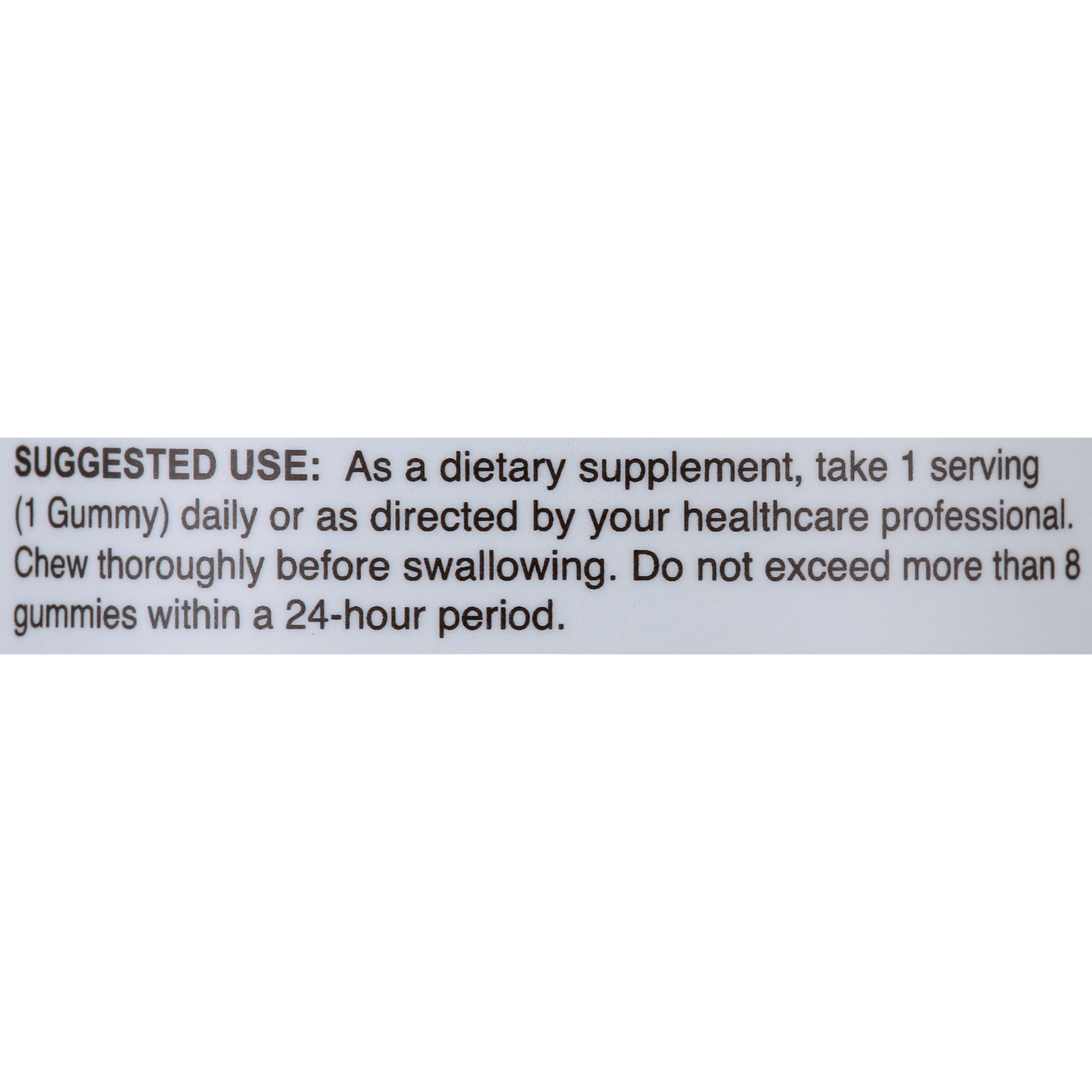 Okay Pure Naturals Vitamin B Complex Gummies with Biotin and Vitamin C, Strawberry Flavor, 45 Count