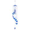thumbnail image 2 of Mariposa Bell Wind Chimes Creative Home Yard Garden Decoración colgante (Azul) Ndcxsfigh  Nuevos Originales, 2 of 7