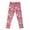 Pink, variant on oqasdz Girls Leggings Autumn Sports Outerwear Leggings Cute Cartoon Printed Stretch Children Leggings Size 3 Y-4 Y