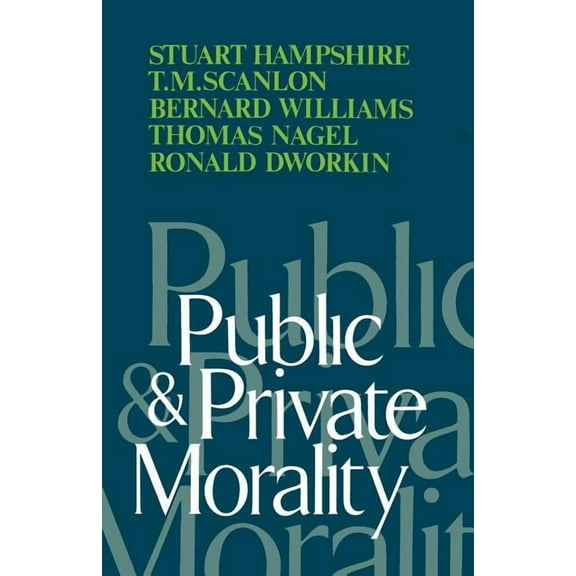 Public and Private Morality, (Paperback)