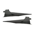 thumbnail image 2 of 2 Pcs Front Bumper Grill Lower Molding Trim 52113‑02030 Matte Black Replacement for Toyota Corolla SE XSE 2019 to 2023, 2 of 9