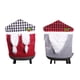 thumbnail image 2 of Advancent Funda para silla de Navidad de dibujos animados, accesorios de Navidad, funda larga de felpa bonita Antimacassar, funda para fiesta en Kits de decoración para fiestas Rojo, 2 of 6