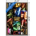 thumbnail image 3 of Star Wars: The Clone Wars - Grid Wall Poster, 22.375" x 34", Framed, 3 of 5