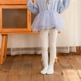 thumbnail image 2 of Diufon Little Girl's School Uniform Tights Socks Soft Cotton Leggings Stockings Infants Toddlers Cute Bow Pantyhose, 2 of 6