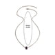 thumbnail image 3 of Collar para mujer, joyería para mujer, joyería para mujer, colgante termocrómico de moda, cuentas naturales, cadena de clavícula de acero inoxidable para mujeres y hombres, un collar, 3 of 5