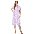 thumbnail image 2 of JEFFRICO Womens Nightgowns Sleepwear Soft Pajama Dress Nightshirts, 2 of 5