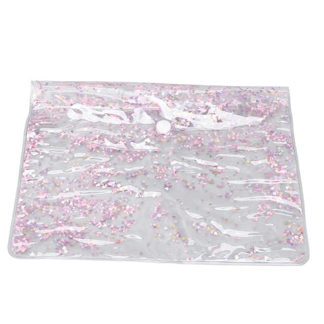 Organizador Cosmético, Bolso de Maquilla de Botones de Maquillaje y Organizador de Accesorios Bling PVC PVC Organización para para Mujeres para Viajar para la Vida Diaria