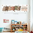 thumbnail image 4 of Koyal Wholesale The Power Of Yet Growth Mindset Classroom Banner Sign for Teachers, Wall Decor Boho Gender Neutral Theme, 4 of 5
