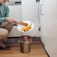 thumbnail image 4 of FUTUREORYY 1Set Wastebasket Recycling Bin Slim Design For Kitchen And Bathroom In Plastic PP Material 11.4x8.7in, 4 of 6