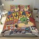 thumbnail image 1 of Hey Arnold Conjunto de sábanas temático, trío de piezas, cómodo y amigable con la piel, diseño único, regalo de decoración para el hogar para familiares, amigos y fans, 90 cm * 190 cm, 1 of 6