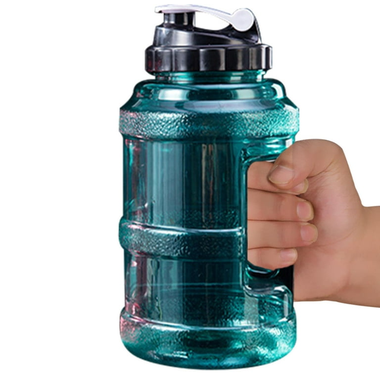 Gym Water Bottle | 2.5L Large Water Bottle with Handle and Wide Mouth | Outdoor Portable Water Cup Water Container for Camping Travel Picnics Hiking