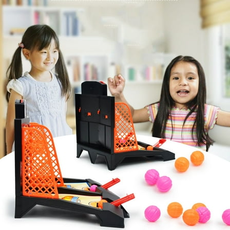 WHAMVOX  Finger Shooting Machine Small Indoor Basketball Hoop Game Mini