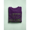 thumbnail image 3 of Abstract Space Rave Style Sweatshirt Women -Image by Shutterstock, Female 5X-Large, 3 of 4