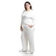 thumbnail image 2 of Conjunto de pants Roman Fashion 2 piezas Tallas Extras 9101 blanco 40, 2 of 7