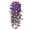 Purple, variant on Artificial Petunia Flowers, 2-Piece UV Protected Plastic Hanging Vines, Outdoor Faux Floral Bush For Porch And Patio, Artificial Petunia Flowers For Home Garden And Wedding Decor(White)