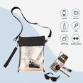 thumbnail image 5 of Clear Crossbody Purse Bag Stadium Approved,Clear Bag with Adjustable Shoulder Strap, 5 of 5