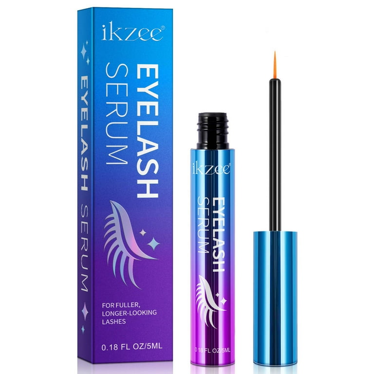 Ikzee Eyelash Serum, Unleash the Power of Nature for Longer