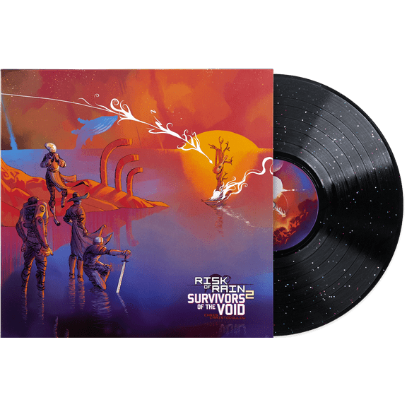 Risk of Rain 2 - Survivors of the Void Original Game Soundtrack Universe Sparkle Colored Vinyl LP Record