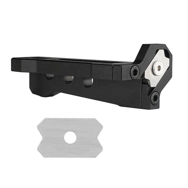 Máquina Eigraketly negra Herramientas para trabajar la madera cortadora de bordes aplicadora de bandas raspador de rebabas
