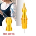 thumbnail image 1 of Aguja de cartucho de tatuaje, 20 piezas/juego, cartucho de tatuaje desechable, accesorio de tatuaje, aguja de tatuaje de cejas, lo mejor en su clase, 1 of 11
