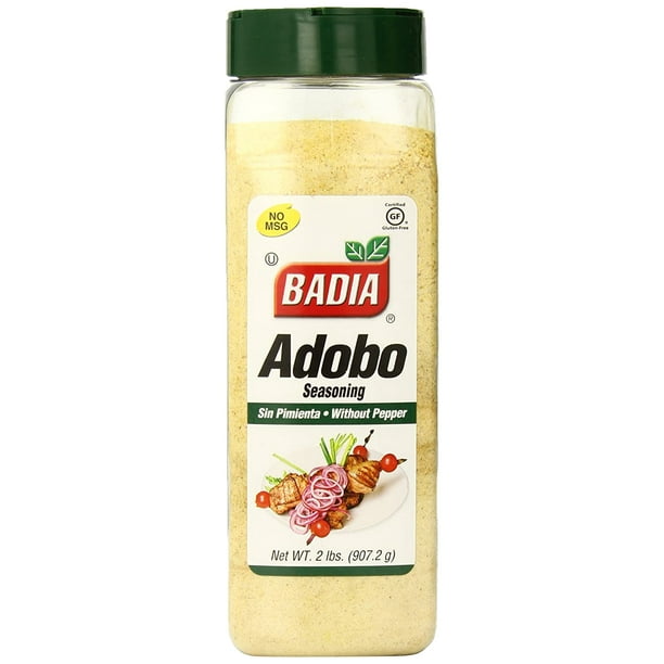 Badia Adobo without Pepper, 2 Pound (Pack of 6)