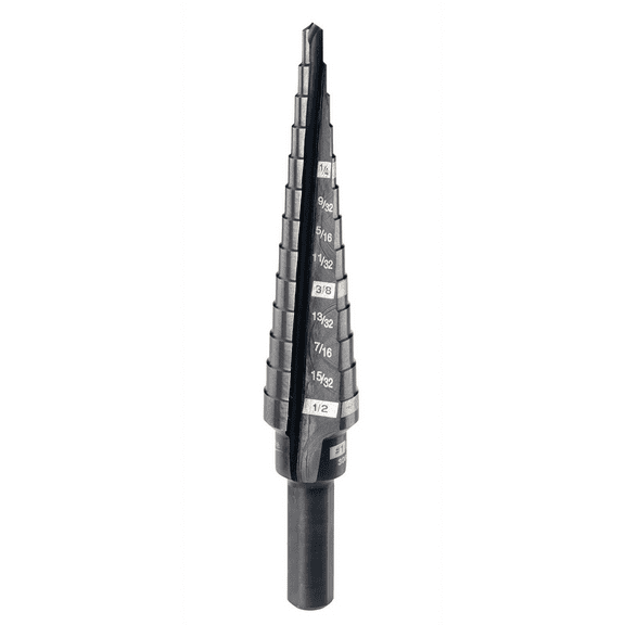 Milwaukee 48-89-9201 #1 Step Drill Bit, 1/8" - 1/2" x 1/32"