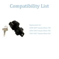 thumbnail image 5 of Ignition Switch with Key 5UG-H2510-00-00 Fit for Yamaha Rhino 700 2008-2009 / Rhino 450 2006-2009 / Rhino 660 2004-2007 5UGH25100000, 5 of 5