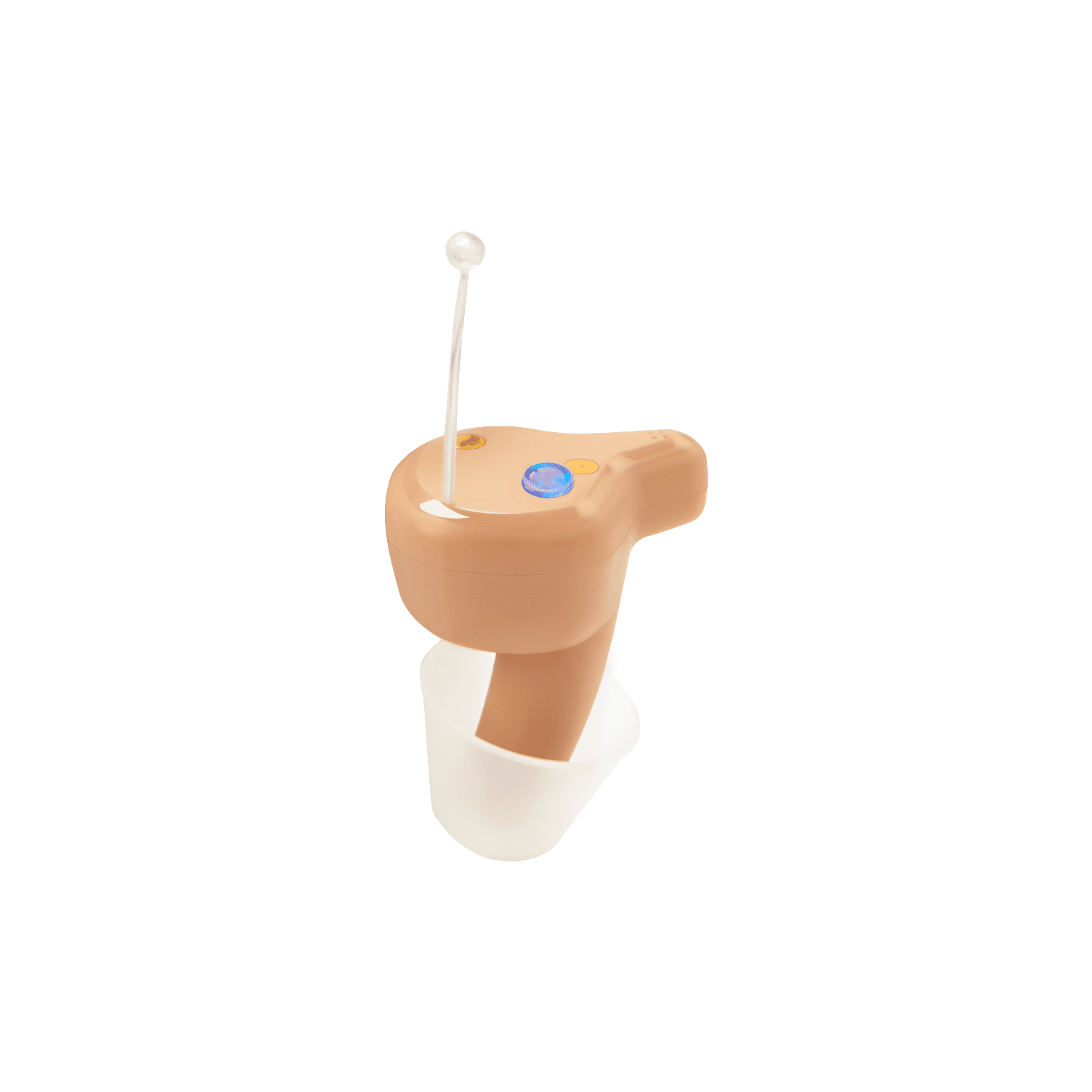 OTC Bluetooth Hearing Aids for Seniors with Music Streaming & Phone Calls,Beige,Chosgo K23