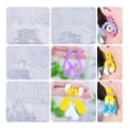 thumbnail image 2 of DIY Irregular Earring Pendant Silicone s With Hole ometric Flower Heart Keychain Necklace Pendant Charms Epoxy Resin Mould, 2 of 7