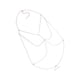 thumbnail image 2 of de bikini, cadena para el cuerpo, ahueca hacia fuera la Hugo Cadena del cuerpo, 2 of 9