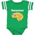 thumbnail image 3 of Inktastic Neuroscience Brain White Text Boys or Girls Baby Bodysuit, 3 of 5