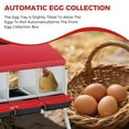 thumbnail image 4 of Heavy Duty Galvanized Steel Chicken Nesting Box with Stand – Removable Roll-Away Tray, Easy Assembly & Cleaning, Weatherproof, Handle Perch – Ideal for Backyard, Farm, Poultry Coop, 4 of 8