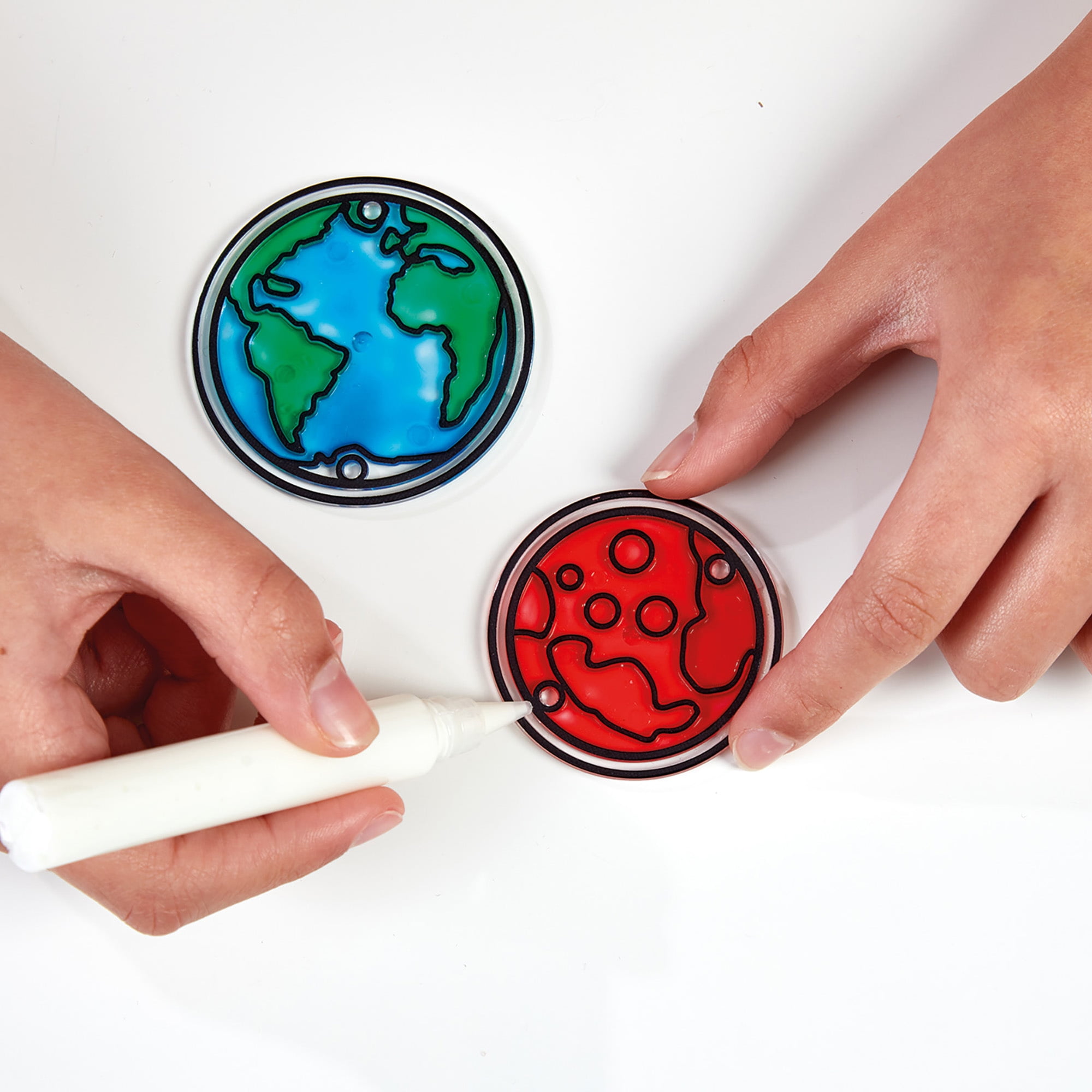 Brainstorm Toys: My Very Own Solar System Sun Catcher Paint & Craft Kit, Kids Ages 6+