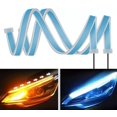thumbnail image 1 of Par Tira Led Drl 60cm Azul Hielo Direccional Secuencial Auto, 1 of 8