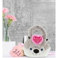 thumbnail image 6 of DolliBu Happy Mother's Day Super Soft Plush Husky Handbag - Cute Stuffed Animal Purse with Pink Heart Message for Best Mommy, Grandma, Wife, Daughter - Cute Wild Life Plush Handbag Gift - 7.5 Inches, 6 of 6