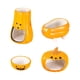 thumbnail image 1 of 4x casa creativa para hámster con forma de calabaza, cuenco de cerámica para comida, soporte para botella de agua, bañera para hámster enano, jerbos, 1 of 8