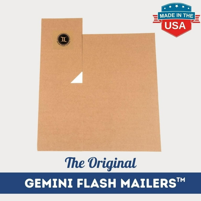 Gemini Comic Book Flash Secure Mailers, Mailing Supplies for