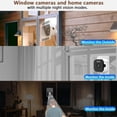 thumbnail image 4 of 2K QHD Security Camera with AI Detection, Dual-Band 2.4G/5G WiFi, 140 Wide Angle, Color Night Vision, Two-Way Audio, Supports 256GB SD Card & Cloud Storage, Alexa Compatible Indoor/Outdoor Camera, 4 of 7