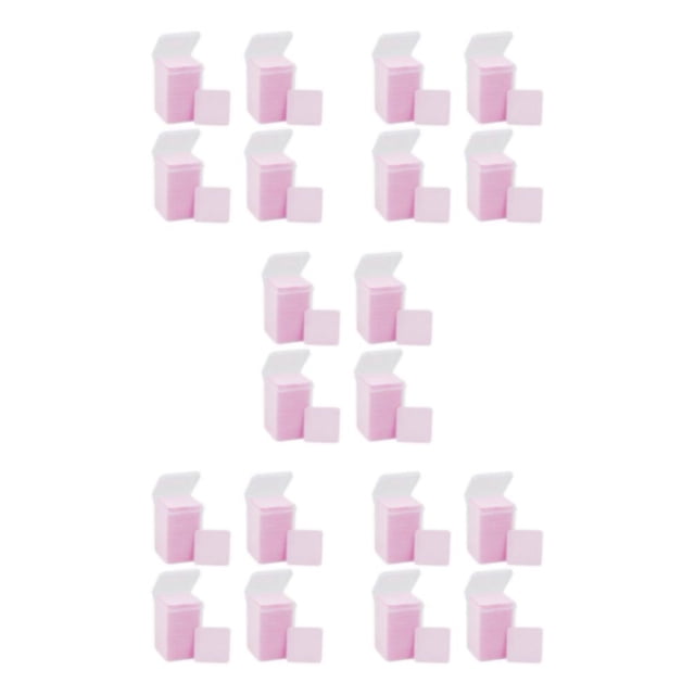Toallitas Limpiadoras de Uñas Minnieouse 4 Juegos No Tejido Rosa