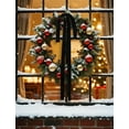 thumbnail image 3 of 6 Pcs Large Black Velvet Ribbon Bows for Christmas Tree, NOGIS 23.6x15.7 Inch Bow Tree Topper Velvet Ornaments for Christmas Tree Decorations Outdoor Garland Wreath Decor (Black), 3 of 7