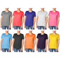 MultiPack Womens Cool DriFit Moisture Wicking SlimFit Short Sleeve