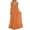 Orange, variant on Solid Color Backless Cami Maxi Dress for Women - Sleeveless Casual Lounge House Dress Black L