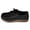 Black, variant on Women's Slip-on Loafers Comfortable Cork Footbed Boat Shoes Casual Walking Sneakers Leopard Suede Business Work Oxfords,Brown Size 9