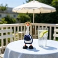 thumbnail image 5 of AuroraX Desk Goose Outfit Set 7" Desk Goose Clothes Set for Summer Holiday Mini Desk Goose Accessories Blue, 5 of 6