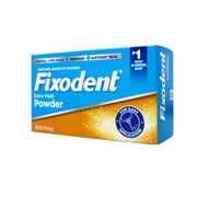 Fixodent Denture Adhesive Extra Hold Powder and Airtight Seal, 2.7 oz