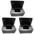 thumbnail image 1 of 3X Caja de PañUelos HúMedos con Tapa, Caja de Bombeo, Caja de PañUelos HúMedos, Caja de Almacenamiento Caja de PañUelos HúMedos Sellada de Escritorio una Prueba de Polvo, 1 of 5