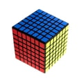 thumbnail image 2 of 7x7x7 Plastic Twist Puzzle Niños Adultos Inteligencia Juguetes Negro Zulema Juguete cubo mágico, 2 of 8