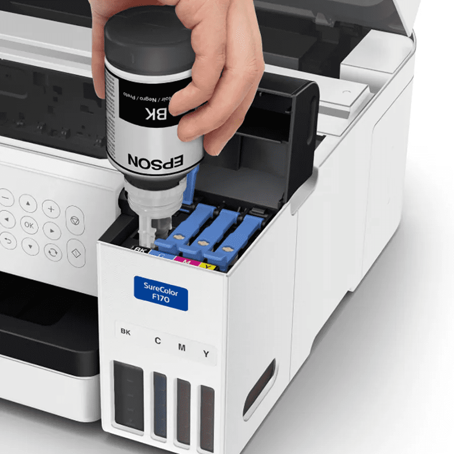 Black Epson Sublimation Ink For Epson F570 and Epson F170 Sublimation Printer (T49M1)