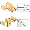 thumbnail image 1 of Piggyback Spade Connectors Quick Disconnect Electrical Wire Spade Terminals Adapter 100pcs, 1 of 7